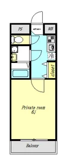 ルーク23【1階】の間取り