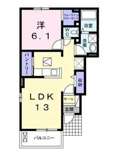 アルモニー・ウメカ【1階】の間取り