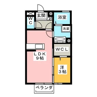 アスティオス【1階】の間取り