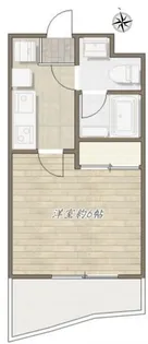 ジュネス南池袋【3階】の間取り