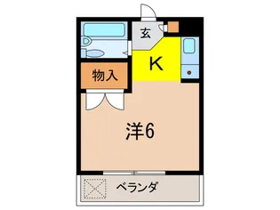 仁川ロイヤルハイツ【2階】の間取り