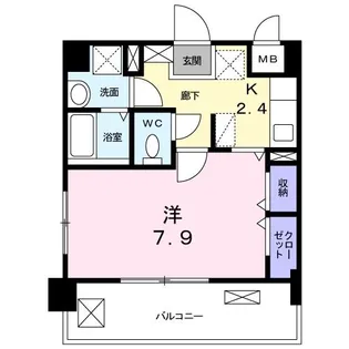 ラ・ルーチェ【2階】の間取り