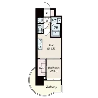 セレニテ新大阪プリエ【2階】の間取り