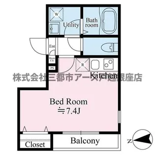 テラス戸越公園【1階】の間取り