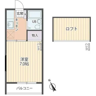 グリーンペア【2階】の間取り