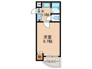 第3酒井グリ-ンハイツ【3階】の間取り