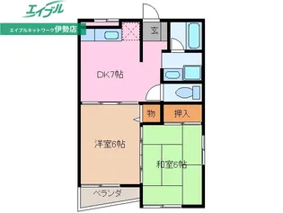 ブランシェ【2階】の間取り