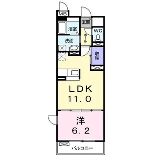 Forest Hills【2階】の間取り