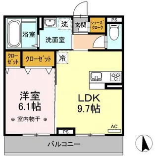 ALFORT・IV【3階】の間取り
