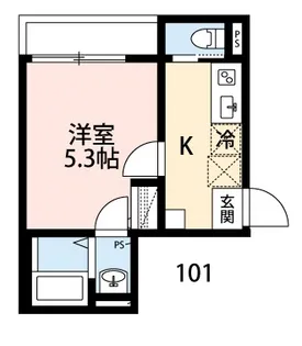 Crecia常盤平IV【1階】の間取り