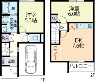 GentryIII番館の間取り