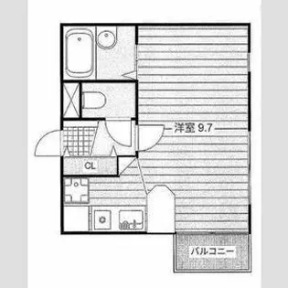 レリブ植松【2階】の間取り