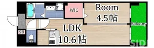 プリムローズ エレガント【3階】の間取り