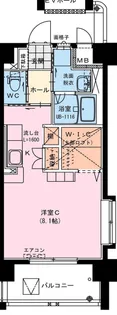 アクア広島【9階】の間取り