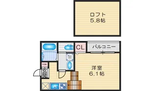 Palos Verdes【2階】の間取り