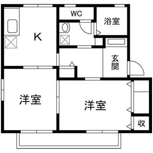 プランドール A棟【2階】の間取り