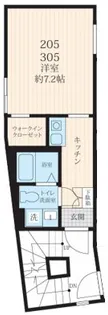 ザ・レジデンス下北アネックス【3階】の間取り