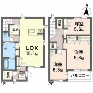 リアンの間取り