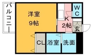 ヴィラージュII【3階】の間取り