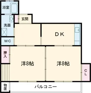 シャトー多賀【3階】の間取り