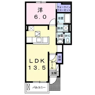 サニーレジデンス G【1階】の間取り