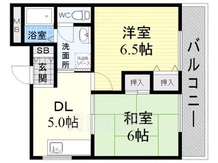 メゾン瑞ヶ丘【2階】の間取り