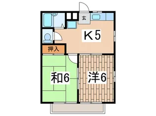 望み通り南林間【2階】の間取り
