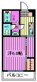リブリ・大宮堀の内【1階】の間取り