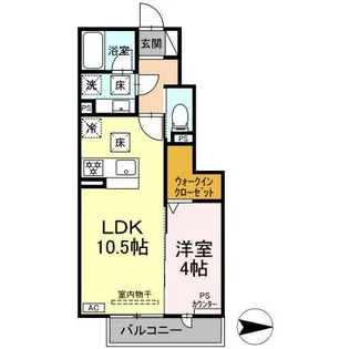 Cozy space【1階】の間取り