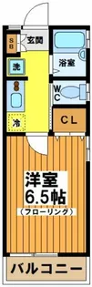 シャテロ大原【1階】の間取り
