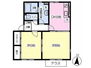 サンフォルテ【1階】の間取り
