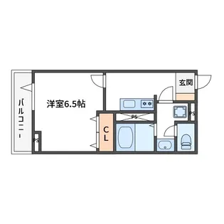 セレスティア東尾久【2階】の間取り