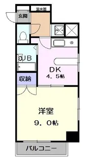 アイネシュタット【4階】の間取り