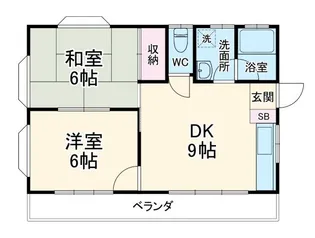 むさしのヴィレッジII【2階】の間取り