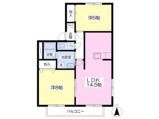 ムスカリ【1階】の間取り
