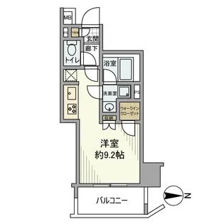 ネベル三鷹【3階】の間取り