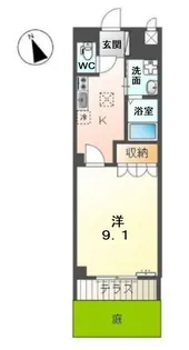 Paradiso(パラディーゾ)【1階】の間取り