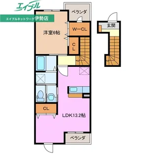 B.B Dream【2階】の間取り
