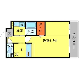 Casa Viento【3階】の間取り