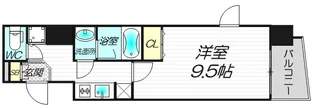 エスライズ本町東【15階】の間取り