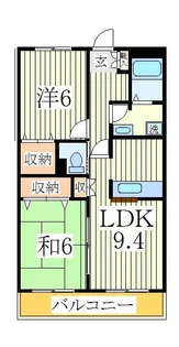 コンフォースII【2階】の間取り