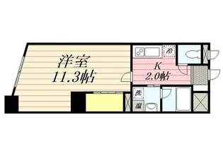 ルミエール美原【3階】の間取り