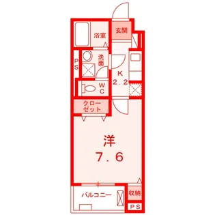 エクセルコート【4階】の間取り
