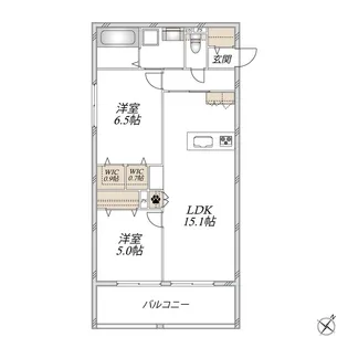 Eminence East【3階】の間取り