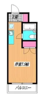 トラスティふじの木【4階】の間取り
