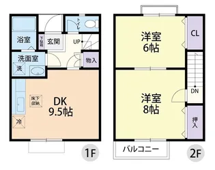 ステイツUCの間取り