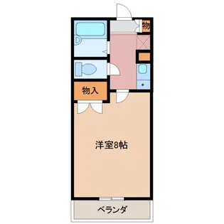 メゾン牧の里【2階】の間取り