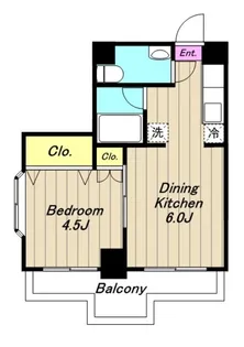 第七矢沢ビル【6階】の間取り