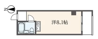 プライムハウス白楽【3階】の間取り