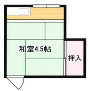 新生荘【2階】の間取り